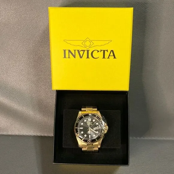 Invicta Pro Diver Men's Watch - 43mm, Gold
(30026) - Picture 2 of 7